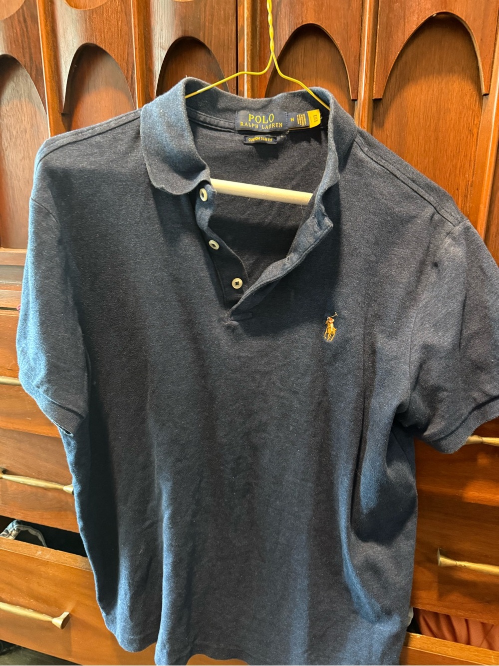 Polo by Ralph Lauren Men's Navy Short-Sleeve Polo Shirt